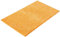 PANA® Badematte mit Streifenmuster (60 x 100 cm) • Duschvorleger und Badteppich aus 100% Baumwolle • Badezimmerteppich Waschbar, schnell trocknend und rutschfest • Farbe: Orange