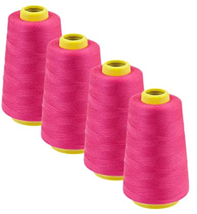 Nadeltraum Nähgarn Overlockgarn Pink 4 Kronen á 2700 m - Garn zum Nähen