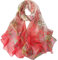 FAIRYGATE Seidentuch Haare Seidenschal Halstücher für Damen Chiffon Stola Schal Festliche Langschal für Abendkleid oder Brautkleid Halstuch A4123