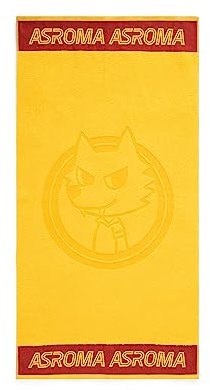 AS Roma Telo Mare Ufficiale, Romolo Giallo 70 * 140