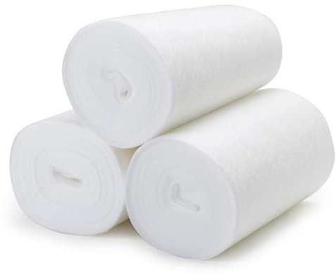 IWOWHERO Couches En Bambous Jetables - 100 Feuilles Blanches Pour BéBé Doublure De Protection Pratique Et SûRe Pour Matelas À Langer