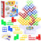 DAOUZL Trate Tower Spiel, Tetra Tower, Balance Tetris, Tetris Balance Spiel, Schaukelstapel Hoch Kinder-Balance-Spielzeug, Tetris Tower, Stapelturm Spielzeug Geschenke für Jungen Mädchen ab Jahre 5+