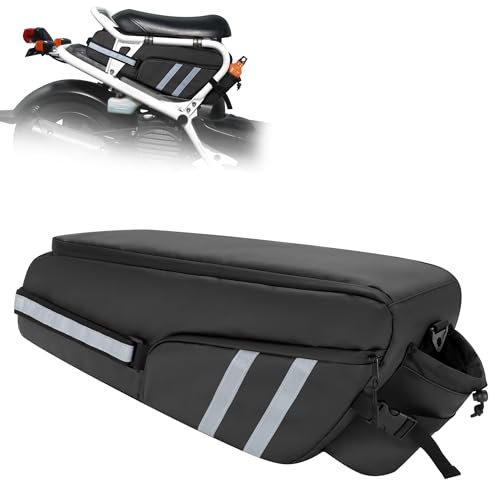 HODRANT Wasserfeste Motorrad Untersitztasche, kompatibel mit Honda Ruckus 2010–2024 Roller, haftet an der Seitenrahmenbox, Roller-Untersitz-Aufbewahrungstasche mit Schultergurt, nur Tasche