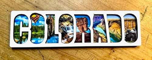 Colorado Magnet Colorado Souvenir USA Fridge Magnet Denver Souvenir Rocky Mountains