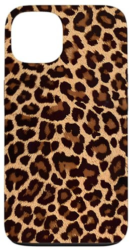 iPhone 13 Cute Cool Design Animal Leopard Print Pattern Vintage Girls Case
