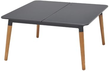 Riess Ambiente Beistelltisch Ipanema 80cm - anthrazit Natur - Aluminium
