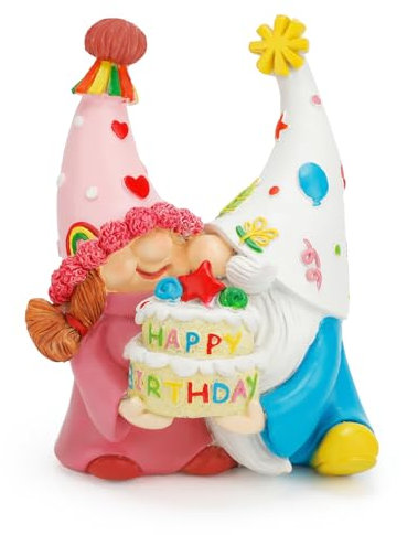 Zonling Funny Birthday Gnomes Gifts for Women - Gnomes Happy Birthday Decorations, Happy Birthday Gifts for Best Friends Mom Grandma Wife Daughter Sister