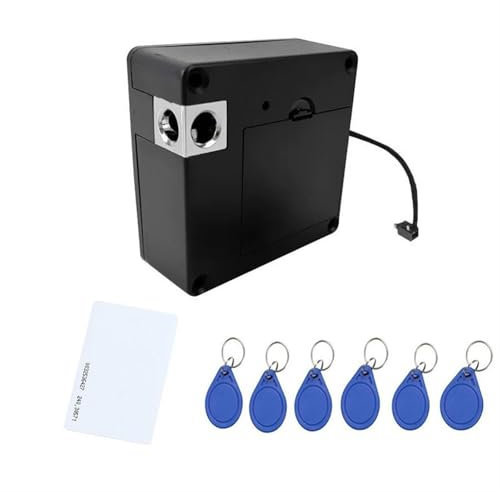 Serratura sensore invisibile EMID IC Card cassetto armadio digitale serrature elettroniche intelligenti for guardaroba mobili ferramenta(With 6 pcs user card)