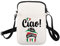 ENSIANTH Umhängetasche aus Italien, Geschenke für eine Reise nach Italien, Geschenke für Frauen, Ciao Geldbörse mit Schultergurt, Handy-Geldbörse, 2499 Italy C, medium