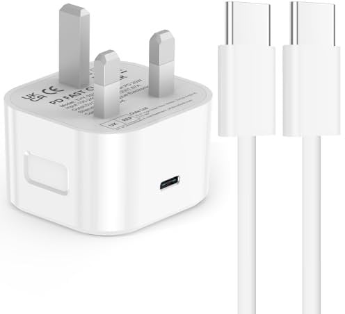 iPad Charger USB C 【MFi Certified】 30W iPad Pro Charger Plug and Cable 2M PD USB C Charger Fast Charge for iPad Pro 13/12.9/11 inch, iPad Air 13/11 inch 5/4th Generation, i-Pad 10th, i-Pad Mini