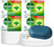 Anti-Bacterial Original Soap Bars 4 x 100g (Total 4 Bars) with Portable Soap Dish and Lid – Soap Bars Multipack, Antibacterial Soap Bar Protection, Hand & Body Soap Bar, Ideal for Home, Gym & Travel