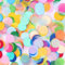 6000 unidades de confeti multicolor – confeti grande boda pastel multicolor redondo restos de papel en peso para globos, caja de regalo, decoración para cumpleaños, fiestas, confeti, bodas,