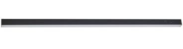 Lucande LED Deckenleuchte Teniona dimmbar mit Leselampe (Modern) in Schwarz aus Aluminium (1 flammig,) - Lampe Deckenlampe Wohnzimmerleuchte