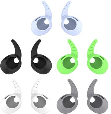 Umvowuxa ear hooks for Samsung Galaxy Buds 3,Sport Earbuds Covers Silicone Anti-Slip Wingtip galaxy buds 3 ear tips Accessories,galaxy buds 3 case(5 Pairs/Color Mix)
