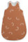Ehrenkind® Baby Sommerschlafsack Rund | Bio-Baumwolle | Sommer Schlafsack Gr. 62/68 Zimt Gemustert | Schlafsack Baby Schlafsack Kinder
