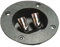 Professional Stage Speaker Junction Box ABS Wire Speaker Connector Copper Terminal Box Accessories