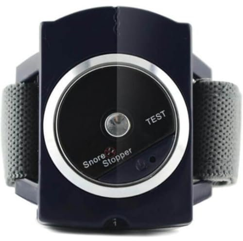 oiakus Bracelet Anti-ronflement, Dispositif Anti-ronflement Intelligent, Arrêt Automatique, Intensité Réglable, Dispositifs Anti-ronflement avec Capteur De Rétroaction Biologique