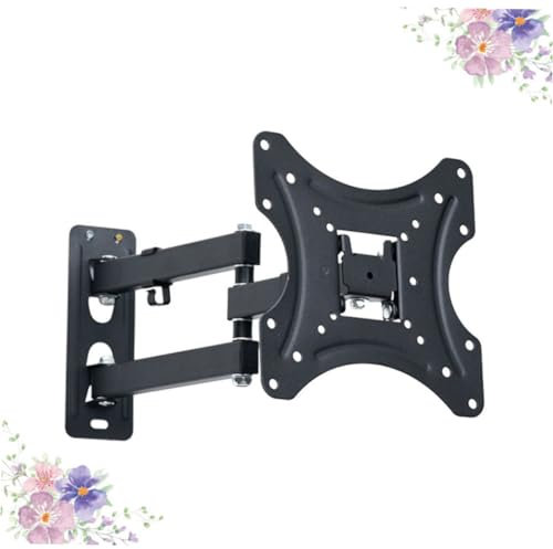LAPYAPPE Adjustable LCD Tv Bracket Wall Mount with Spirit Level Durable Tv Holder for LED LCD Tvs Easy Installation for Home Use