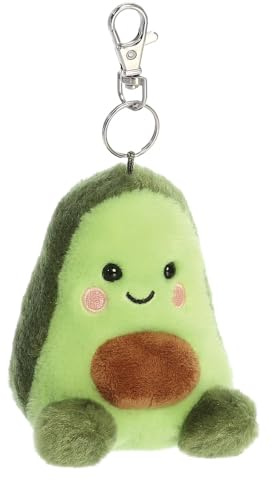 AURORA 34053, Palm Pals Airy Avocado Clip-On, 10cm, Soft Toy, Green & Brown