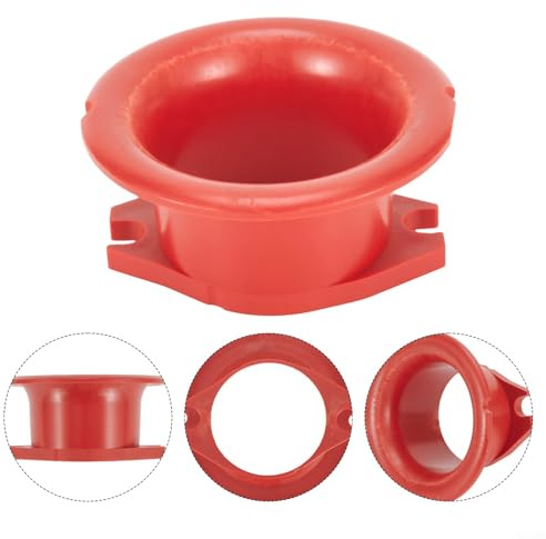 Vergaser für Velocity Stack Luftfilter Cup Trichter kompatibel mit FCR 37/39/41 mm Vergaser, Flansch 59 mm, ID 42-43 mm oval, 34,5 mm Länge