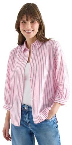 Cecil Damen Bluse in Seersucker Qualität