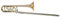 Classic Cantabile Brass QP-42 Quartposaune - Stimmung: Bb/F - Goldmessing Schallbecher - Neusilberinnenzug - Schallbecher: 215 mm - Bohrung: 13,89 mm - Inklusive Mundstück und Koffer