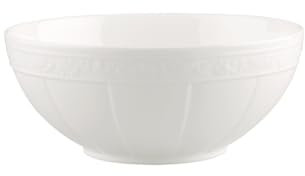 Villeroy & Boch 10-4389-3180 White Pearl Schüssel, Porzellan 1043893180 M-L (52cm-58cm)
