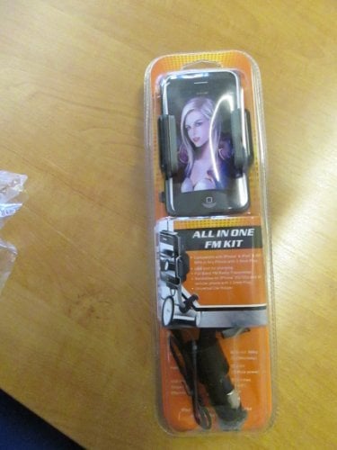 Hands free FM-Kit für Apple iPhone und iPod - 3g 3gs 4 5 gen touch nano classic