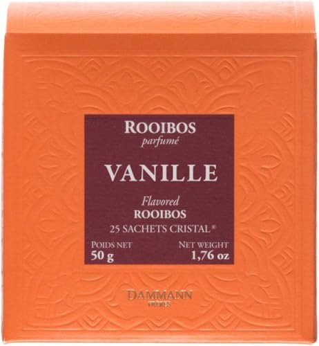 Dammann Frères Rooibos Vanille - Boîtes 25 sachets Cristal/Les Rooibos