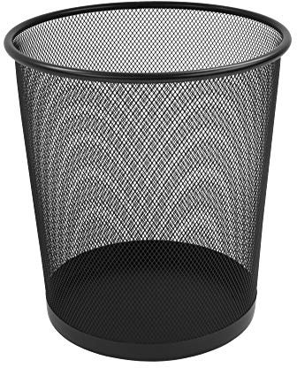 Osco 27.5cm Mesh Waste Bin - Black