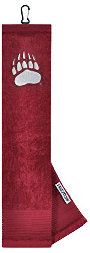Collegiate Face/Club Handtuch, Bestickt, Montana Grizzlies Embroidered Towel