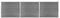 vidaXL Zaunelement Set mit Pfosten Sichtschutz Windschutz Zaun Gartenzaun Lamellenzaun Sichtschutzzaun Windschutzzaun WPC 526x146cm Grau