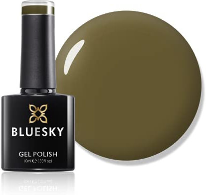 Bluesky Gel Nail Polish, AW21, Autumn and Winter 2021 Collection, Move Forward, Aw2114, Green, Long Lasting, Chip Resistant, 10 ml (Requires Drying Under UV LED Lamp)