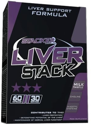 Stacker2 Liver Stack (60 caps) Unflavoured - Vitamine, Mineralien & Gesundheit - Kräuter