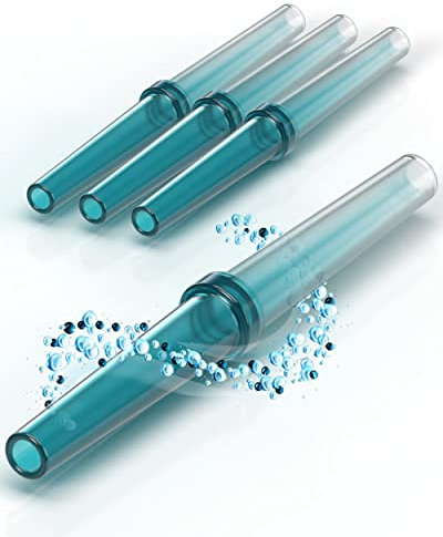 4x Sauerstoff Verbinder - Sauerstoffschlauch I Schlauchverbinder für Schlauch Innen ø 5-6 mm, Mapeau O2