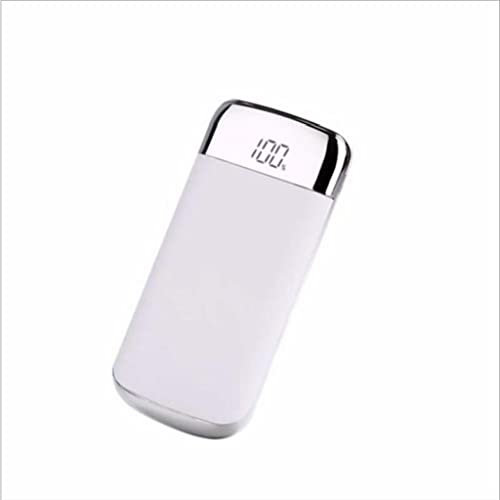 XCC 20000mAh Power Bank Y10 Power Bank Power Bank (Color : White, Size : 8000mAh)