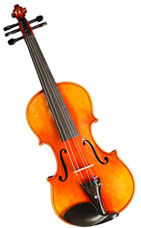 Violine Anfänger Handarbeit 5 Saiten 4/4 Violine Akustische Geige Vogelauge Ahorn Rückseite Ebenholz Griffbrett Violine Outfit