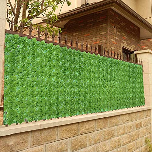 Artificial Leaf Screening Artificial Leaves Fence Garden Screen Fence Is Suitable for Outdoor Decoration Garden Courtyard Gate Yard Decoration HXJDP221109(Color:,Size:100x900cm)
