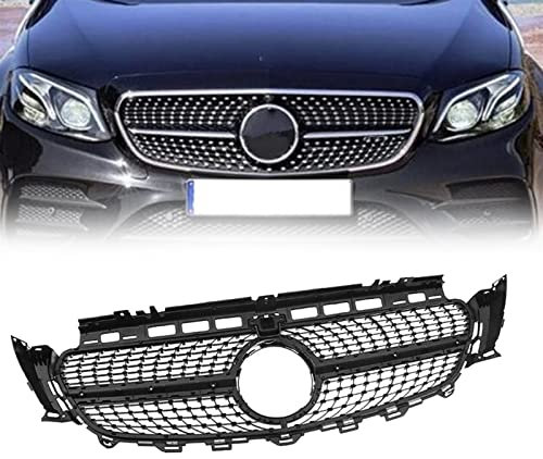 DHWUIASF Diamond Style Grille Frontstoßstange Mesh Grill Für Mercedes-Benz W213 E-Klasse 2016 2017 2018 Zubehör