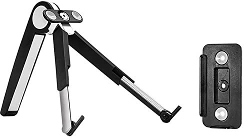 Adhiper Soporte multifuncional para portátil 3 en 1, ajustable, plegable, de aleación de aluminio, para MacBook Pro/Air, HP, Sony, Dell, todos los portátiles de 10 a 15,6 pulgadas, iPad y teléfonos