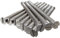 10 x M3.5 Chrome 50mm Long Screws - Flat Slotted Countersunk Head - For Brushed or Polished Chrome Switch and Socket Plates