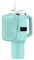 Water Bottle Pouch For Stanley Quencher Adventure 40oz and Stanley IceFlow 20oz 30oz, Gym Accessories For Women, Running Water Bottle Handheld Caddy Compatible With Stanley Tumbler Cup (Sky Blue)