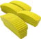 Ladder Feet Step Ladder Feet Rubber Replacement Non-Slip For Aluminum Ladders 84mm x 22mm - Pack of 4