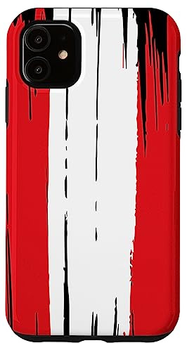 Austria Flag Vintage Design National Flag Hülle für iPhone 11