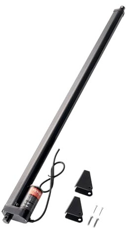 VEVOR Attuatore lineare 12V, Attuatore lineare ad alta velocità da 0,55/s da 20 pollici, Attuatore di movimento lineare da 220 libbre/1000N con staffa di montaggio e protezione IP54