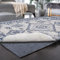 Rutschfeste Filz-Teppichunterlage, 90 x 152 cm, extra große Fläche, gepolstert, rutschfeste Teppichunterlage, dicke Teppich-Pads für alle Böden, Filzunterlage für Unterbereiche, Hartholzböden, hält