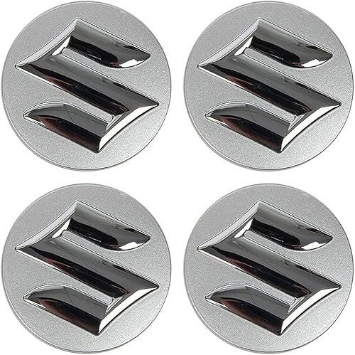DXTYHB 4 Pièces Auto Cache Moyeux pour Suzuki Swift 2017-2020, Enjoliveur Centre Roue pour Pneu Voiture Enjoliveurs pour Jantes Accessoire Véhicules,A-54mm