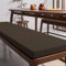 YSZBD Sitzauflage Bank Innen、Sitzkissen Bank Innen rutschfest、Bankkissen Bankauflage、Sitzbank Polsterung、Sitzpolster Bank Bierbank、Sitzkissen FüR Bank Esszimmer(#2,30x180cm)