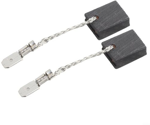 Kohlebürsten Set für Metabo für WEP 15-150 Winkelschleifer 316055220 Ersatzteile 6x12,5x15,3mm Elektrowerkzeug Zubehör Metall Carbon Material 2 Stück