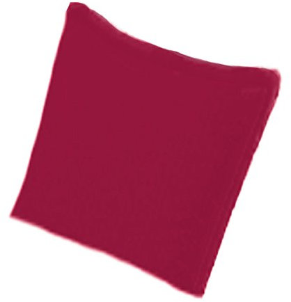 Janine Uni Seersucker 0125 Kissenbezug 40x40 cm in Burgund